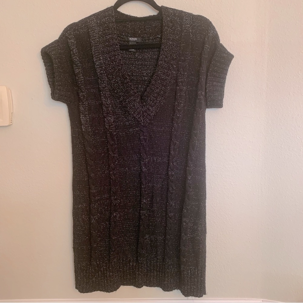 Cable knit sweater